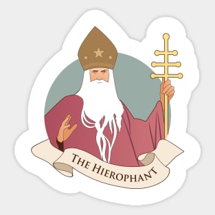 Tarot Arcana: The Hierophant Sticker